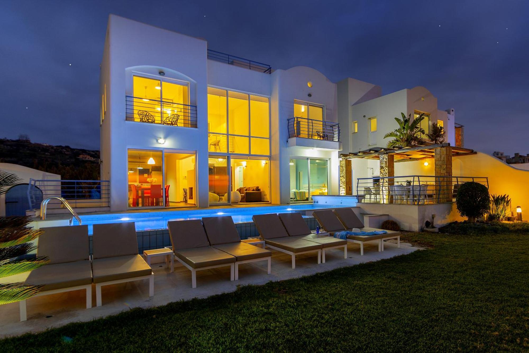 Blue Coral Beach Villas Three Exclusive Villas - Poseidon - Nautilus - Oceanos - And - Baby Coral Bungalow Korall-öböl Kültér fotó