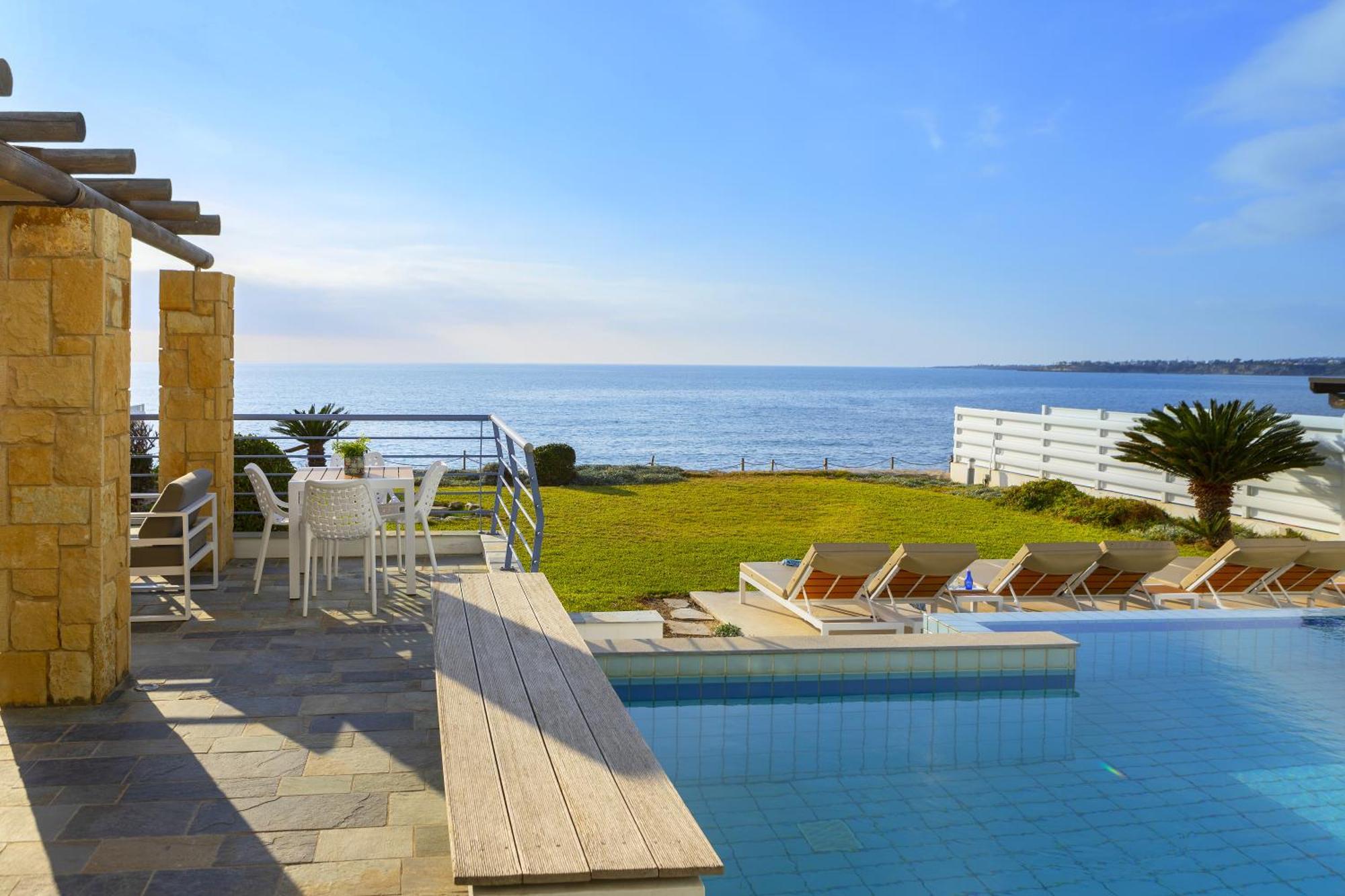 Blue Coral Beach Villas Three Exclusive Villas - Poseidon - Nautilus - Oceanos - And - Baby Coral Bungalow Korall-öböl Kültér fotó