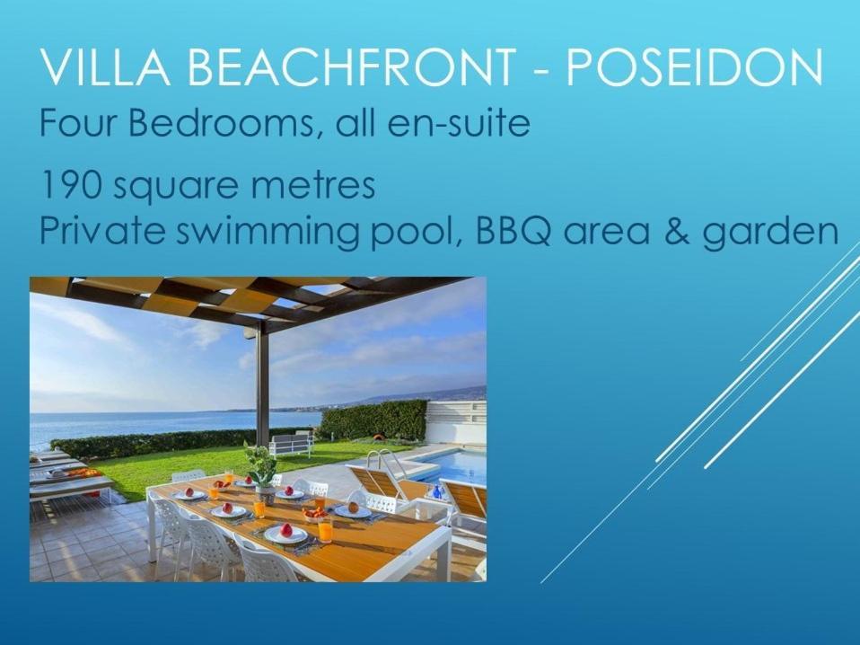 Blue Coral Beach Villas Three Exclusive Villas - Poseidon - Nautilus - Oceanos - And - Baby Coral Bungalow Korall-öböl Kültér fotó