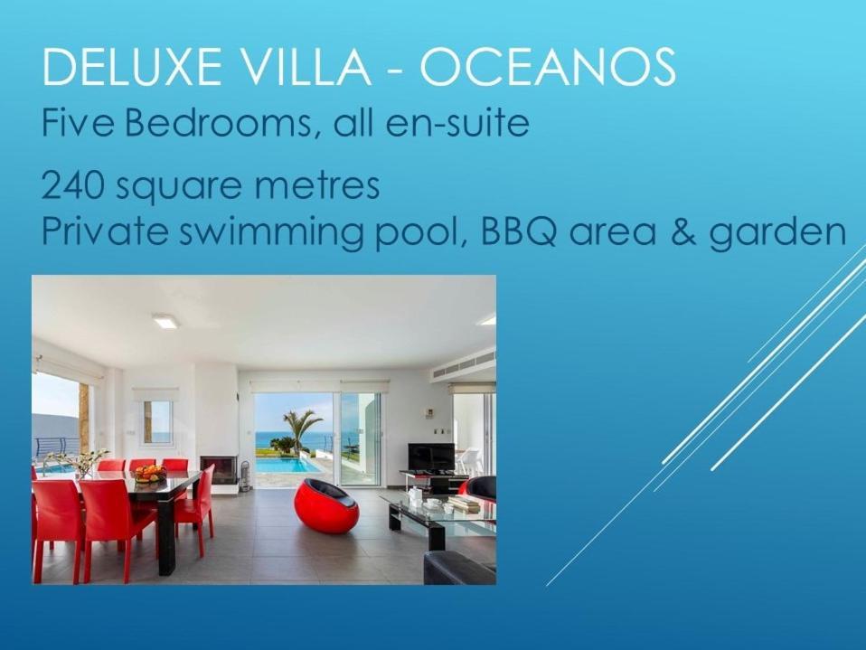 Blue Coral Beach Villas Three Exclusive Villas - Poseidon - Nautilus - Oceanos - And - Baby Coral Bungalow Korall-öböl Kültér fotó