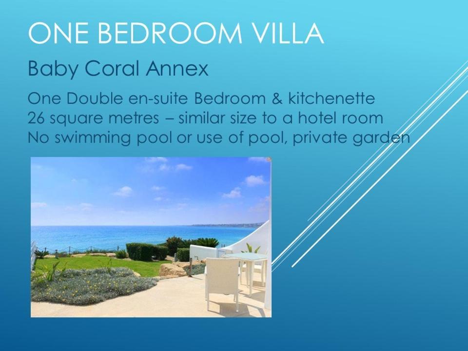 Blue Coral Beach Villas Three Exclusive Villas - Poseidon - Nautilus - Oceanos - And - Baby Coral Bungalow Korall-öböl Kültér fotó