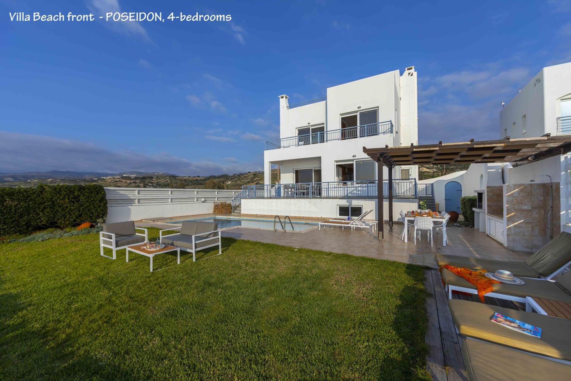 Blue Coral Beach Villas Three Exclusive Villas - Poseidon - Nautilus - Oceanos - And - Baby Coral Bungalow Korall-öböl Kültér fotó