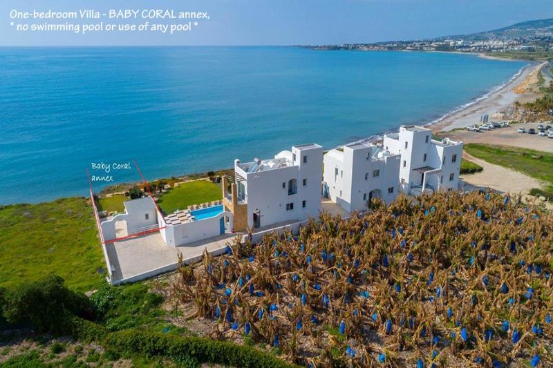Blue Coral Beach Villas Three Exclusive Villas - Poseidon - Nautilus - Oceanos - And - Baby Coral Bungalow Korall-öböl Kültér fotó
