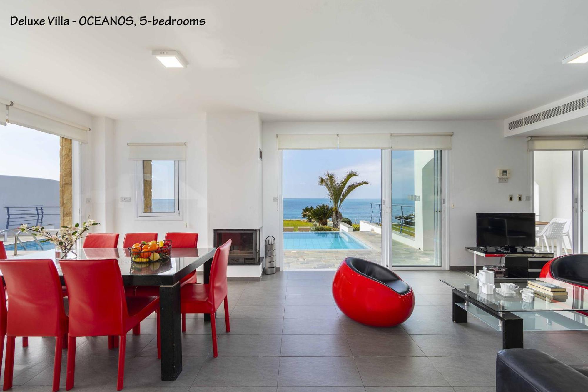 Blue Coral Beach Villas Three Exclusive Villas - Poseidon - Nautilus - Oceanos - And - Baby Coral Bungalow Korall-öböl Kültér fotó